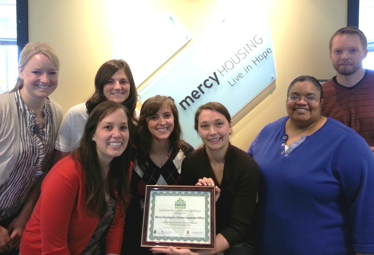 Mercy Housing's Corporate Office Green Team